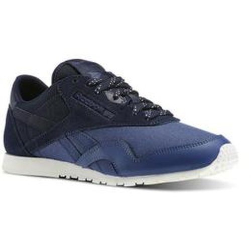 Pantofi sport barbati reebok classic nylon slim core v68400, 38, albastru