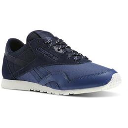 Pantofi sport barbati reebok classic nylon slim core v68400, 39, albastru