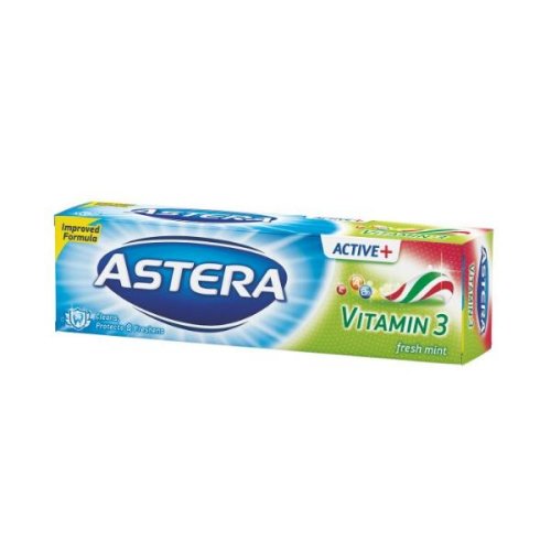 Pasta de dinti cu vitamine - astera active+ vitamin 3, 100 ml