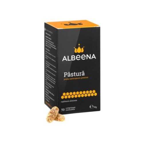 Pastura albeena, 50 comprimate masticabile