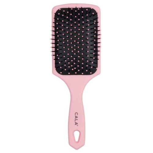 Perie pentru par umed   uscat cala soft touch paddle brush - pink