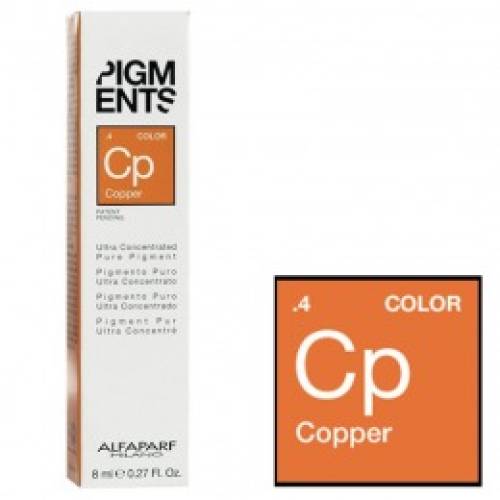 Pigment concentrat aramiu - alfaparf milano ultra concentrated pure pigment copper 8 ml