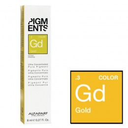 Pigment concentrat auriu - alfaparf milano ultra concentrated pure pigment gold 8 ml