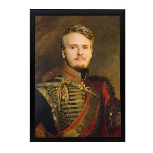 Portret personalizat - prin din imperiul rus - marime: a3