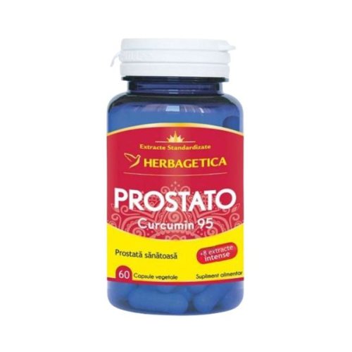 Prostato curcumin 95 herbagetica, 60 capsule vegetale