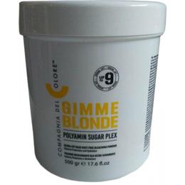 Pudra decoloranta 9 tonuri sugar plex gimme blonde compagnia del colore, 500 g