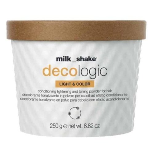 Pudra decoloranta milk shake decologic light   color gold, 250g