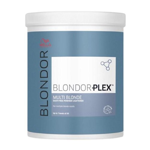 Pudra decoloranta - wella professionals blondor plex multi blonde dust-free powder lightener, 800 g
