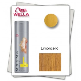 Pudra nuantatoare pentru suvite - wella professionals magma by blondor limoncello pigmented lightener 120 gr