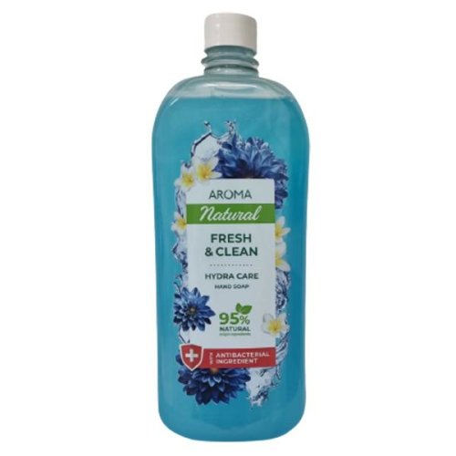 Rezerva sapun lichid fresh - aroma natural fresh   clean hydra care hand soap refill, 900 ml