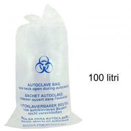 Sac autoclavabil transparent - prima autoclave sterilization clear bag 100 litri