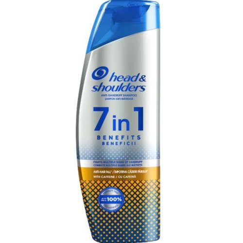 Sampon 7in 1 antimatreata si impotriva caderii parului - head shoulders anti-dandruff shampoo 7in 1 benefits anti-hair fail, 270 ml