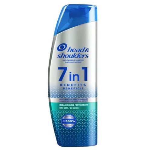 Sampon 7in 1 antimatreata ultra revigorant - head shoulders anti-dandruff shampoo 7in 1 benefits ultra cooling, 270 ml