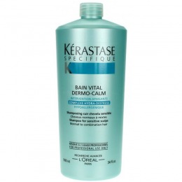 Sampon calmant scalp sensibil - kerastase specifique bain vital dermo-calm shampoo 1000 ml