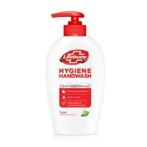 Sapun lichid antibacterian - lifebuoy hygiene handwash anti-bacterial total, 500 ml