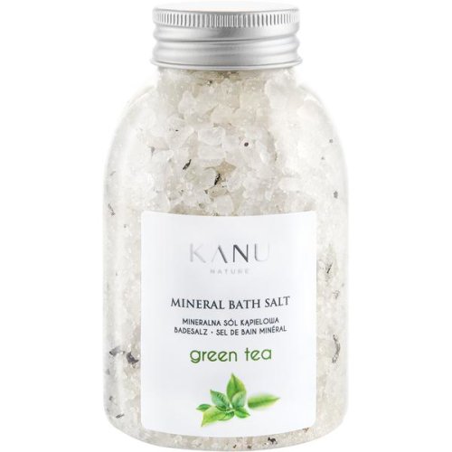 Sare de baie minerala cu ceai verde - kanu nature mineral bath salt green tea, 350 g