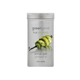 Sare exfolianta, cu lamaie verde si vanilie, greenland, 400 gr