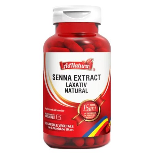 Senna extract adnatura, 30 capsule