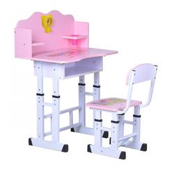 Set birou copii roz - unic spot ro