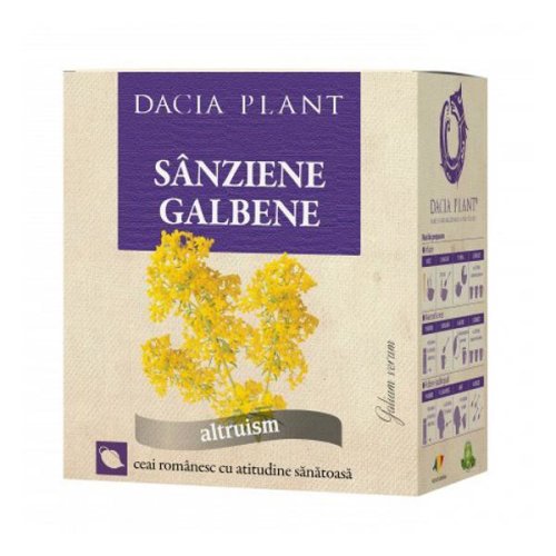 Short life - ceai sanziene galbene dacia plant, 50g