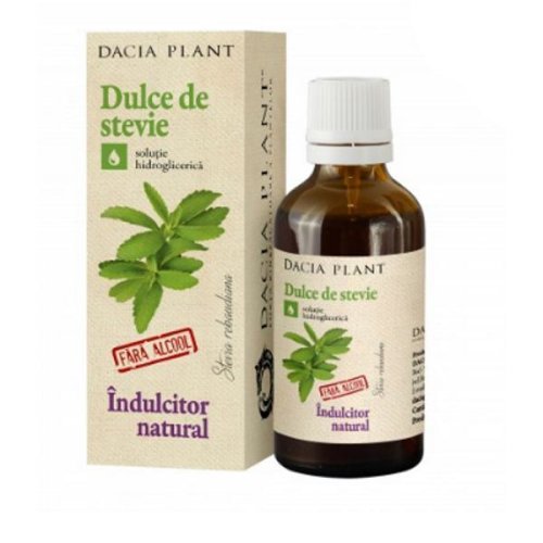 Short life - tinctura dulce de stevie- indulcitor dacia plant, 50ml