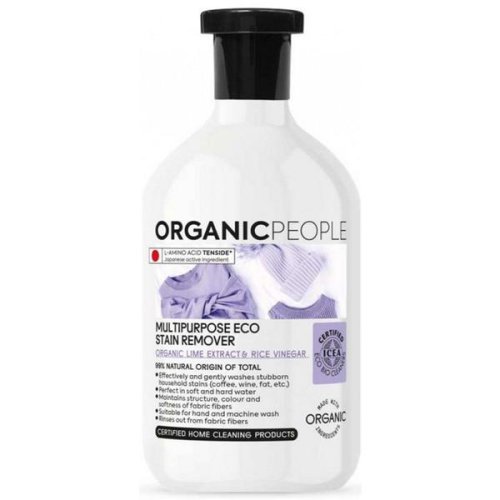 Solutie ecologica pentru curatarea petelor de pe rufe organic lime   rice vinegar organic people, 500 ml