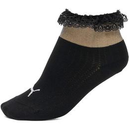Sosete femei puma selena gomez ruffle short socks 90742201, 35-38, negru