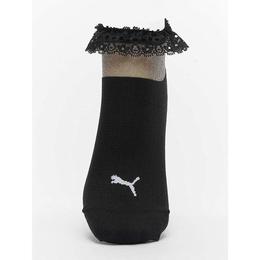 Sosete femei puma selena gomez ruffle short socks 90742201, 39-42, negru