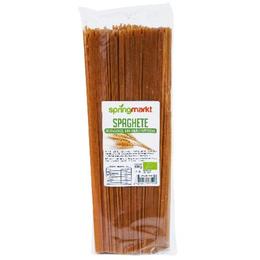 Spaghete ecologice din grau integral springmarkt, 500g