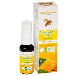 Spray de gat forte cu propolis albina carpatina, apicola pastoral georgescu, 20ml