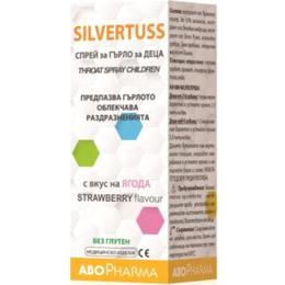 Spray de gat pentru copii silvertuss abo pharma, 30ml
