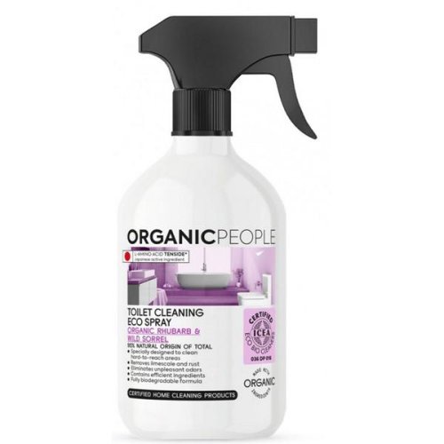Spray ecologic pentru curatarea toaletei rhubarb   wild sorrel organic people, 500 ml