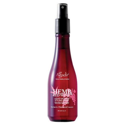 Spuma lichida - agadir hemp   red wine liquid mousse styling spray, 273 ml