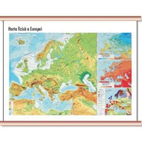 Statele europei cartographia 1:14 000 000, editura cartographia