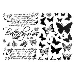 Tatuaj temporar - butterfly - lucy style 2000