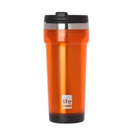 Termos cafea 420 ml (exterior plastic) culoare - orange