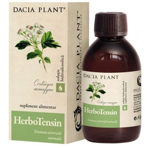 Tinctura herbotensin - dacia plant tensiune arteriala normala, 200 ml