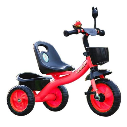 Tricicleta rosie cu pedale pentru copii 2-5 ani, oem