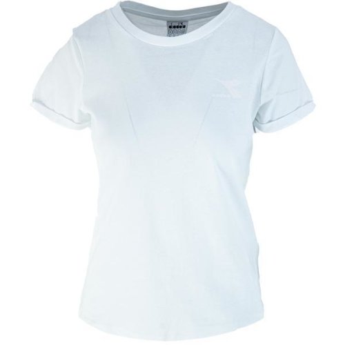 Tricou femei diadora ss core - optical white 179375-20002, l, alb