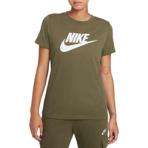 Tricou femei nike sportswear essential bv6169-223, l, verde