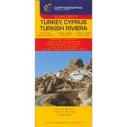 Turcia, cipru - turkey, cyprus, editura cartographia