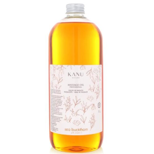 Ulei de masaj profesional cu catina si vitamina e - kanu nature massage oil professional seabuckthorn with vitamin e, 1000 ml