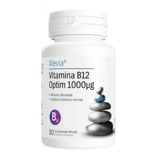 Vitamina b12 optim 1000 µg alevia, 30 capsule