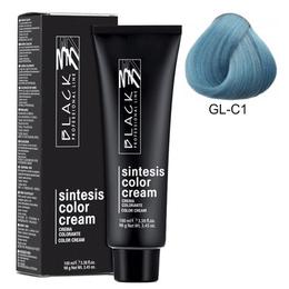 Vopsea crema permanenta - black professional line sintesis color cream glam colors, nuanta gl-c1 maldives azure, 100ml