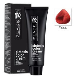Vopsea crema permanenta - black professional line sintesis color cream, nuanta f444 ultra copper, 100ml