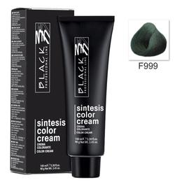 Vopsea crema permanenta - black professional line sintesis color cream, nuanta f999 emerald flash,100ml