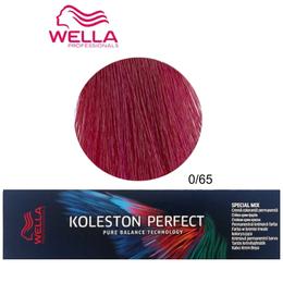 Vopsea crema permanenta mixton - wella professionals koleston perfect special mix, nuanta 0/65 roz