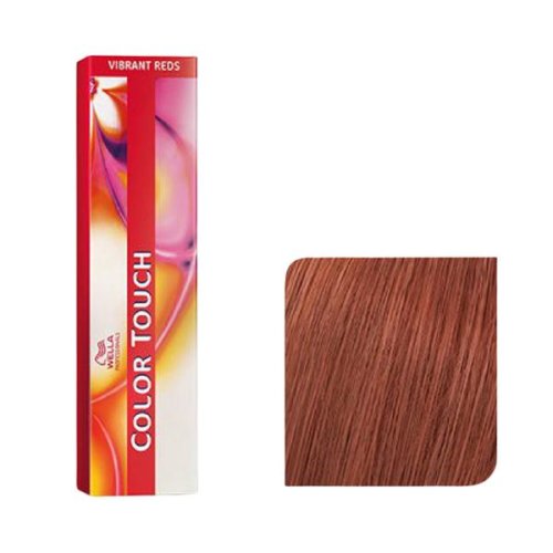Vopsea fara amoniac - wella professionals color touch vibrant reds nuanta 8/41 blond deschis/ rosu cenusiu