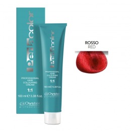 Vopsea permanenta mixton - oyster cosmetics perlacolor professional hair coloring cream nuanta rosso