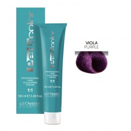 Vopsea permanenta mixton - oyster cosmetics perlacolor professional hair coloring cream nuanta viola